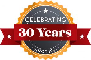 Celebrating 30 Years Logo