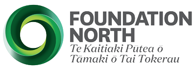 Foundation North logo with Maori words