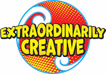 Colourful Extraordinarily Creative Youth Theatre logo