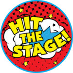 Colourful Hit The Stage Youth Theatre Logo